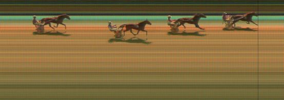 Målfoto for løp 2 på bane KL den 27.11.2017