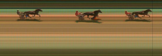 Målfoto for løp 8 på bane KL den 27.11.2017