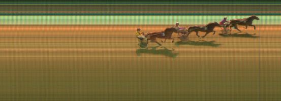 Målfoto for løp 2 på bane KL den 04.12.2017