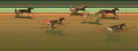 Målfoto for løp 5 på bane KL den 04.12.2017