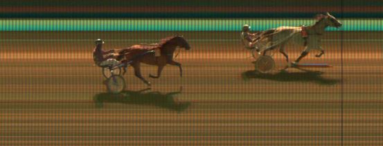 Målfoto for løp 3 på bane KL den 09.12.2017