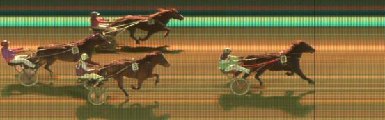 Målfoto for løp 5 på bane KL den 09.12.2017