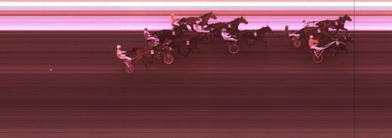 Målfoto for løp 2 på bane KL den 06.01.2018