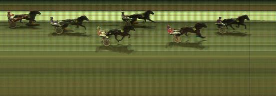 Målfoto for løp 9 på bane KL den 06.01.2018