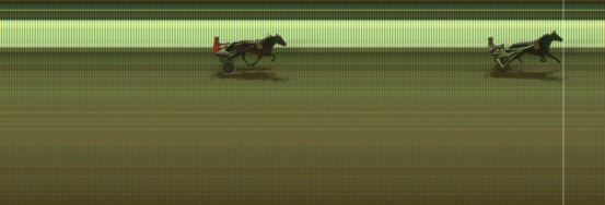 Målfoto for løp 7 på bane KL den 08.02.2018