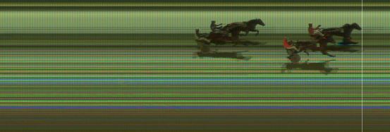 Målfoto for løp 4 på bane KL den 08.03.2018