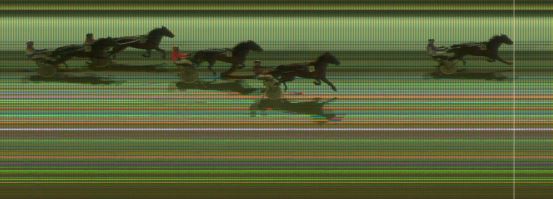 Målfoto for løp 5 på bane KL den 08.03.2018