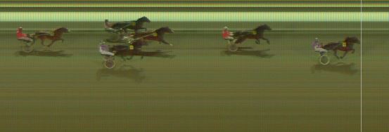 Målfoto for løp 1 på bane KL den 15.03.2018