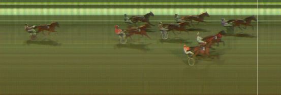 Målfoto for løp 2 på bane KL den 15.03.2018