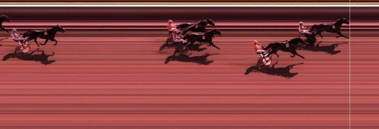 Målfoto for løp 2 på bane KL den 30.03.2018