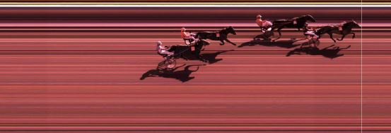 Målfoto for løp 3 på bane KL den 30.03.2018