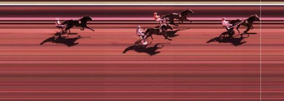 Målfoto for løp 4 på bane KL den 30.03.2018