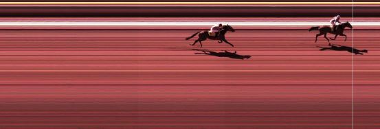 Målfoto for løp 1 på bane KL den 31.03.2018