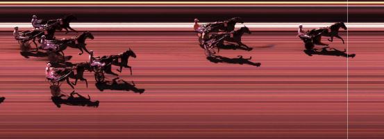 Målfoto for løp 3 på bane KL den 31.03.2018