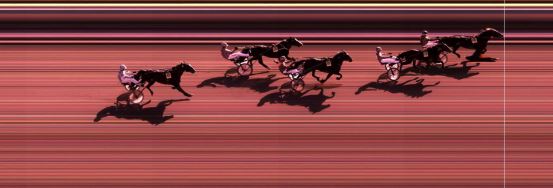 Målfoto for løp 9 på bane KL den 31.03.2018