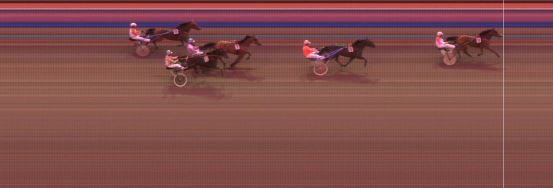 Målfoto for løp 5 på bane KL den 09.04.2018