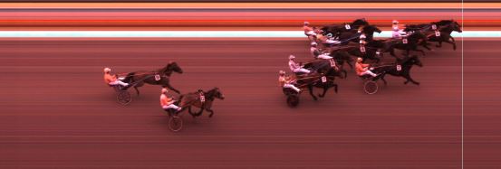 Målfoto for løp 5 på bane KL den 10.05.2018