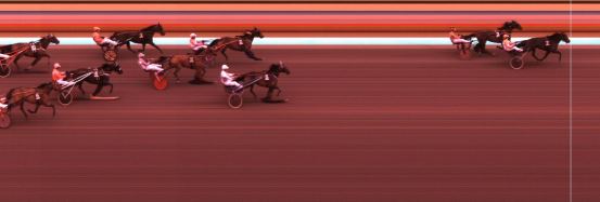 Målfoto for løp 6 på bane KL den 10.05.2018