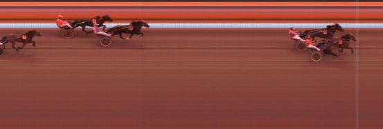 Målfoto for løp 7 på bane KL den 10.05.2018