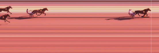 Målfoto for løp 1 på bane KL den 24.05.2018