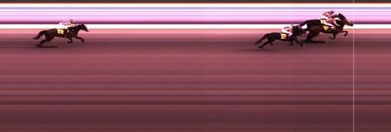 Målfoto for løp 7 på bane KL den 26.07.2018