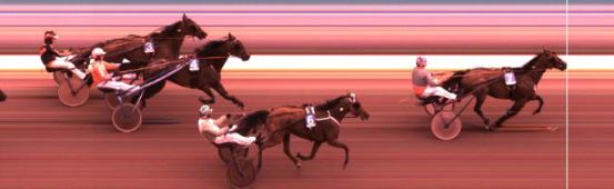 Målfoto for løp 2 på bane KL den 16.08.2018