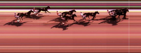 Målfoto for løp 9 på bane KL den 01.09.2018