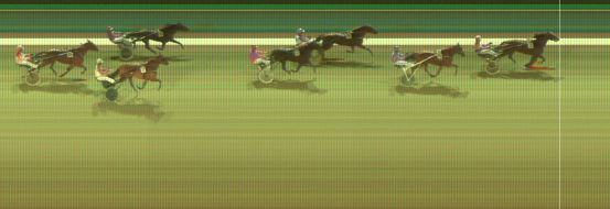 Målfoto for løp 5 på bane KL den 24.09.2018