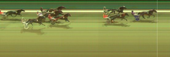 Målfoto for løp 6 på bane KL den 24.09.2018