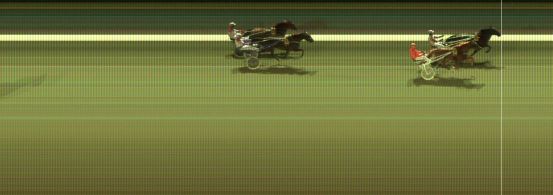 Målfoto for løp 7 på bane KL den 01.10.2018