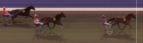 Målfoto for løp 1 på bane KL den 14.10.2018