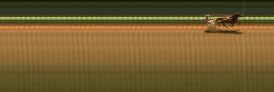 Målfoto for løp 7 på bane KL den 25.10.2018