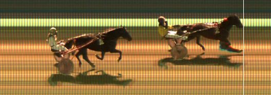 Målfoto for løp 6 på bane KL den 01.11.2018