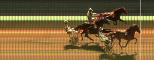 Målfoto for løp 8 på bane KL den 01.11.2018