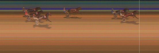 Målfoto for løp 8 på bane KL den 08.11.2018