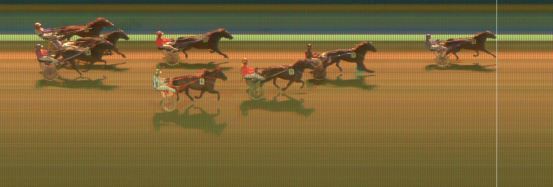 Målfoto for løp 5 på bane KL den 19.11.2018