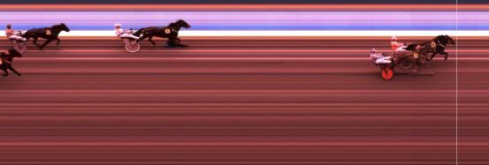 Målfoto for løp 1 på bane KL den 01.12.2018