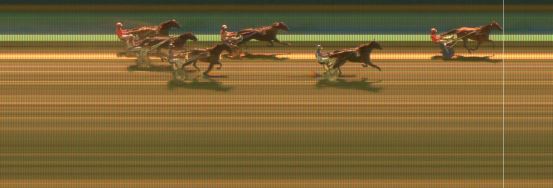 Målfoto for løp 8 på bane KL den 01.12.2018