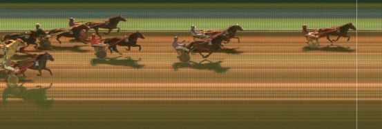 Målfoto for løp 2 på bane KL den 09.12.2018