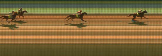 Målfoto for løp 3 på bane KL den 09.12.2018