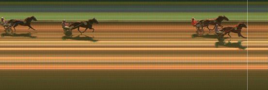 Målfoto for løp 5 på bane KL den 09.12.2018