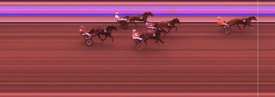 Målfoto for løp 2 på bane KL den 05.01.2019