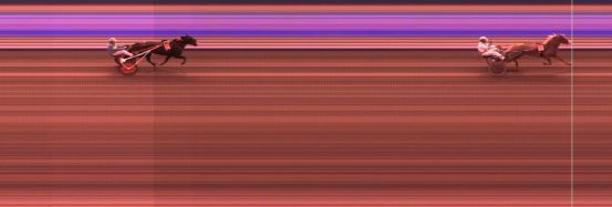 Målfoto for løp 3 på bane KL den 05.01.2019