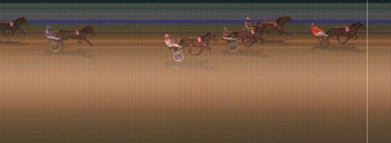 Målfoto for løp 8 på bane KL den 05.01.2019