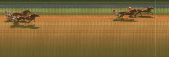 Målfoto for løp 3 på bane KL den 17.01.2019