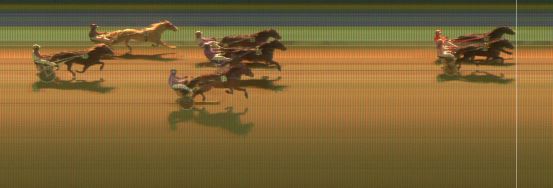 Målfoto for løp 5 på bane KL den 17.01.2019