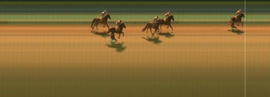 Målfoto for løp 3 på bane KL den 28.01.2019