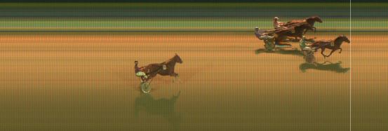 Målfoto for løp 7 på bane KL den 28.01.2019