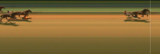 Målfoto for løp 8 på bane KL den 28.01.2019