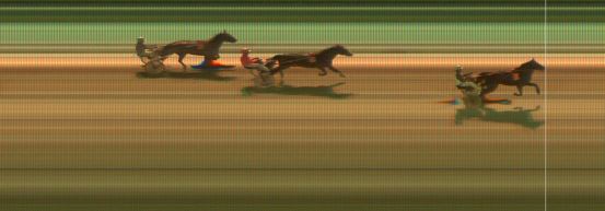 Målfoto for løp 3 på bane KL den 07.02.2019